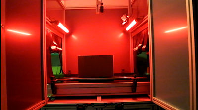 GENSYSbox Red Led Cabin